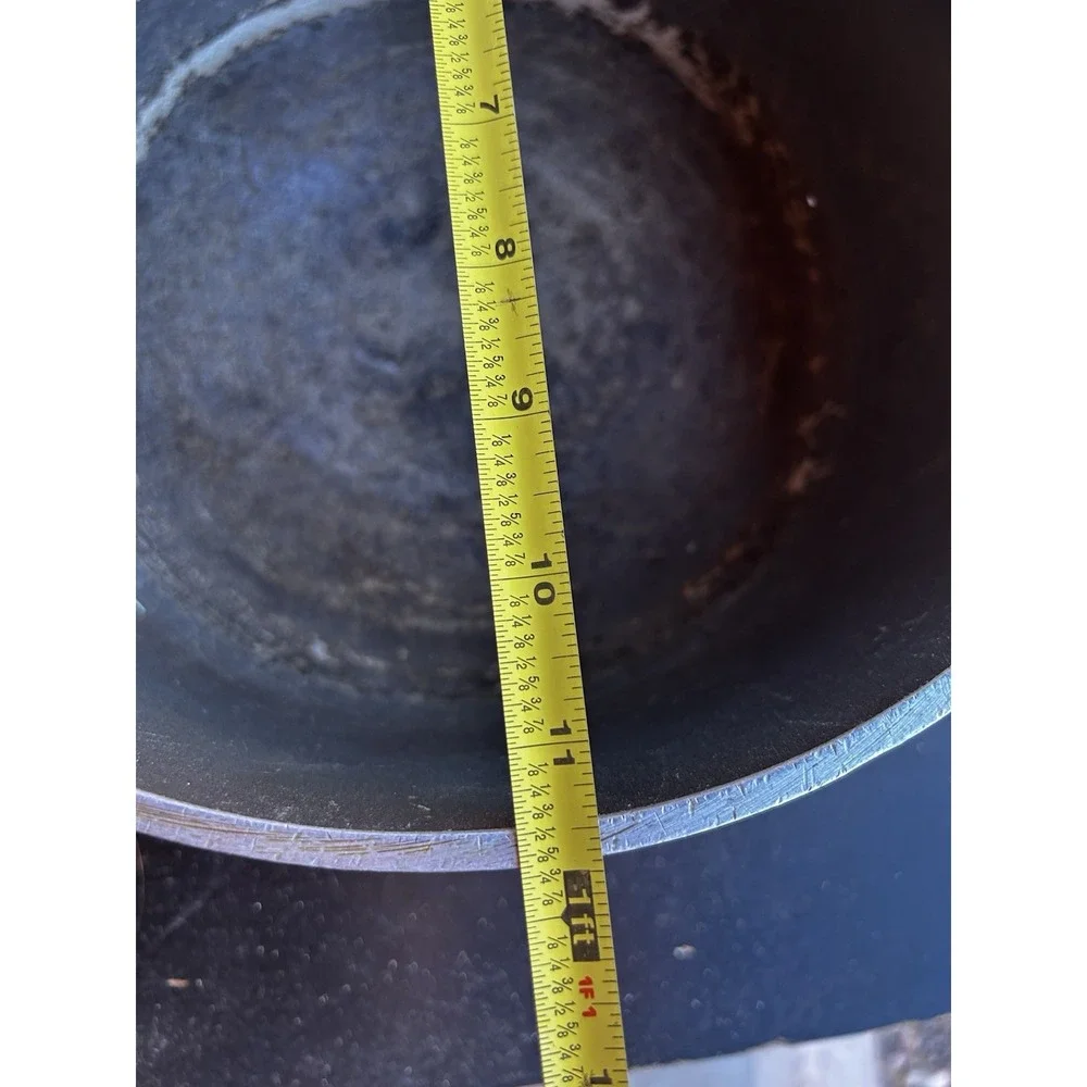 Vintage CLUB 7 Qt. Stock Pot/Dutch Oven W/ Lid Club Harvest Gold Cast Aluminum